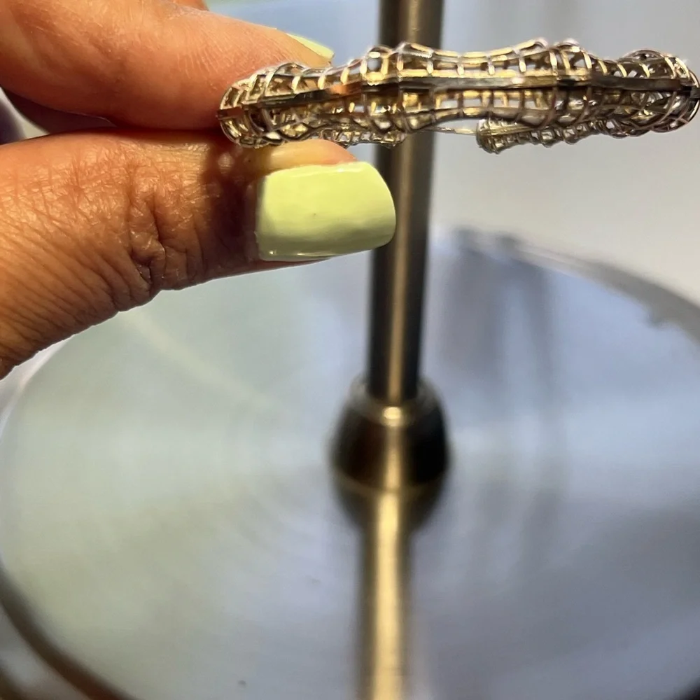 Silver Hoop Earrings - Picture 11 of 11